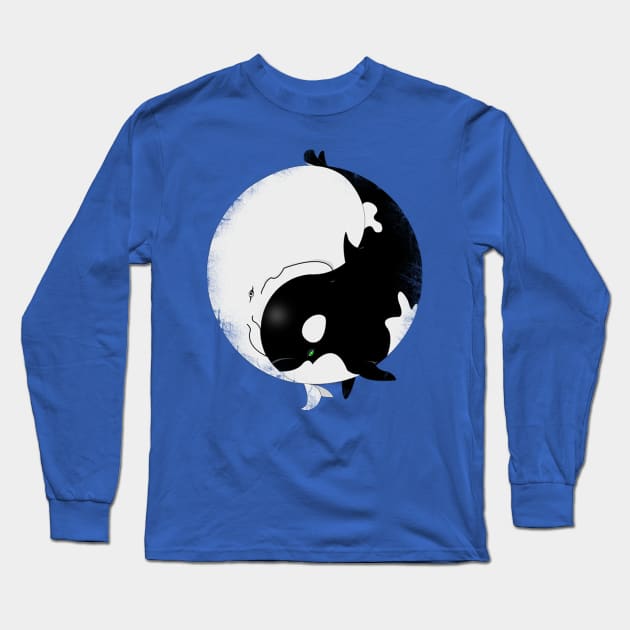 When Willy meets Moby Long Sleeve T-Shirt by dEMOnyo